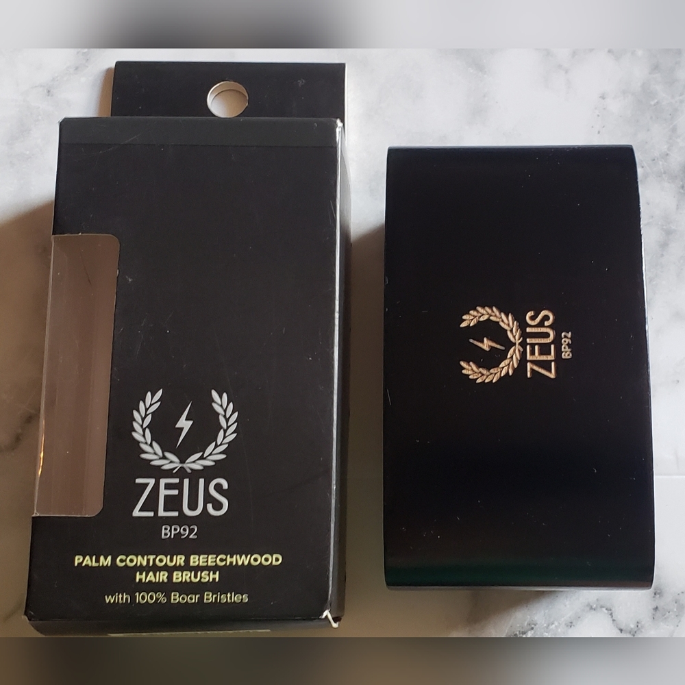 Zeus Birchwood Wooden Boar Beard Brush Bristles